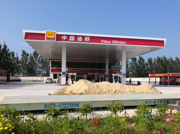 駐馬店上蔡北高速口加油站100噸地磅
