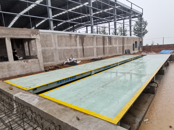 河南(安陽(yáng))元泰市政建設(shè)200T雙向地磅