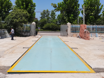 河南(周口西華)遠(yuǎn)大鍋爐120噸地磅