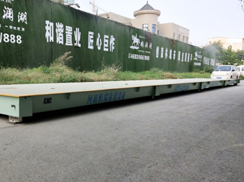 駐馬店遂平和諧·名湖花園（三期）100噸地磅