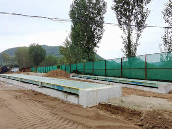 方城縣鴻言新型建材公司200噸地磅