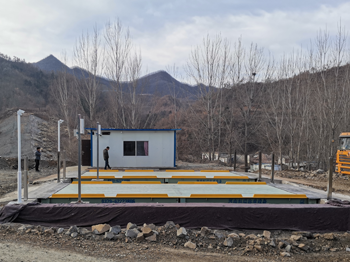 汝陽縣金堆城鉬礦150噸無人值守地磅