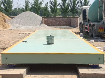 濮陽臺前何莊混凝土拌和站100噸地磅