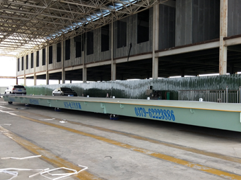 信陽潢川大豐收機動車檢測100噸地磅