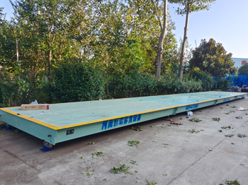 安徽亳州海彬倉儲(chǔ)物流100噸地磅