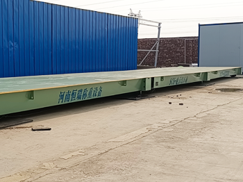 中建五局：平頂山湛河春天項目100噸地磅