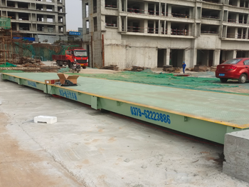 陜西銅川龍記檀府二期項目100噸地磅