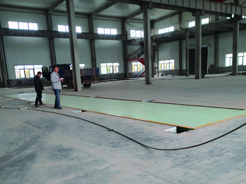 河南(新鄉(xiāng))潛合環(huán)保100噸地磅