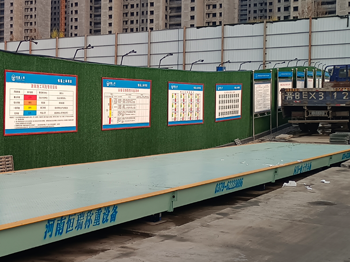 濮陽市瑞信建筑工程100噸地磅