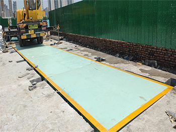 新鄉(xiāng)市國悅城項(xiàng)目120噸地磅