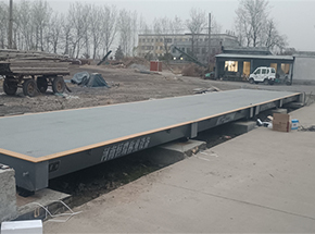 商丘民權(quán)縣北關(guān)鎮(zhèn)木材廠100噸地磅