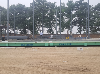 靈寶市新南建筑材料公司100噸地磅