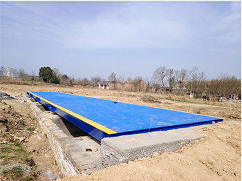 陜西渭南蒲城縣糧食儲備庫100噸地磅