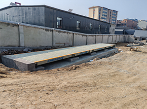 山西陽城鑫陽泰商砼站100噸地磅