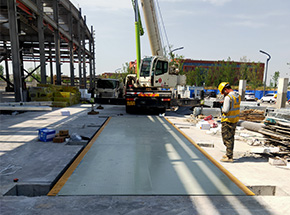 河南交投承建：鄭州特來(lái)電新能源科技50噸地磅