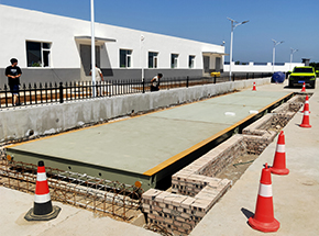 山西陽城縣董封鄉(xiāng)赤頭村養(yǎng)殖場100噸地磅