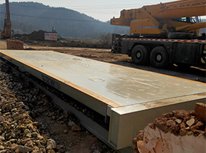 安徽道隧建工-湖北南漳縣西流坪土石方項(xiàng)目100噸地磅