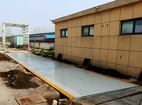 駐馬店華祥環(huán)境科技150噸地磅